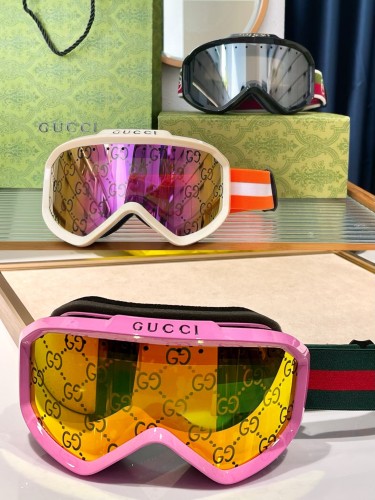 Fashion Ski goggles with Box #GUI