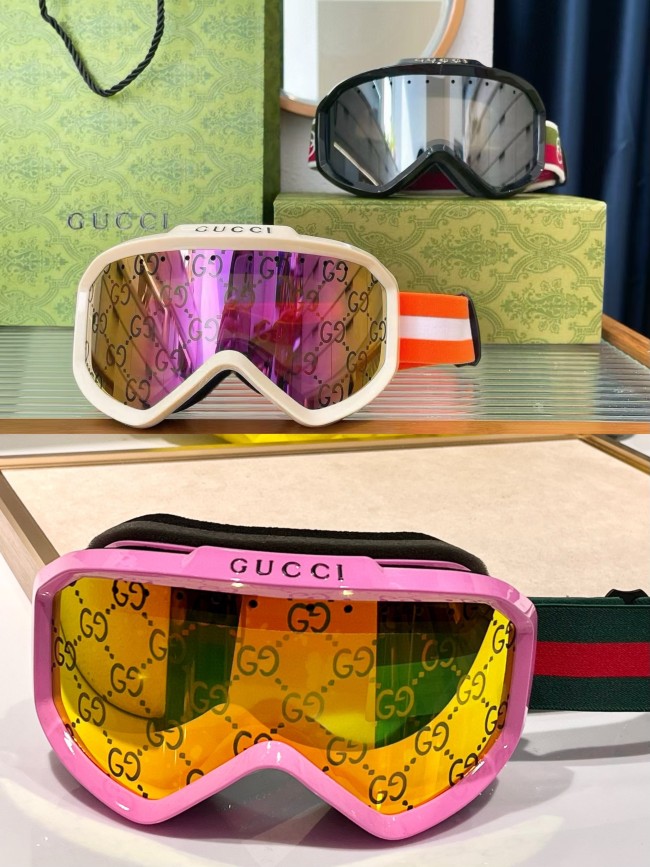 Fashion Ski goggles with Box #GUI