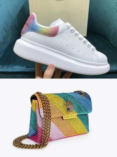 Fashion Shoes with Bag Set #MCQ