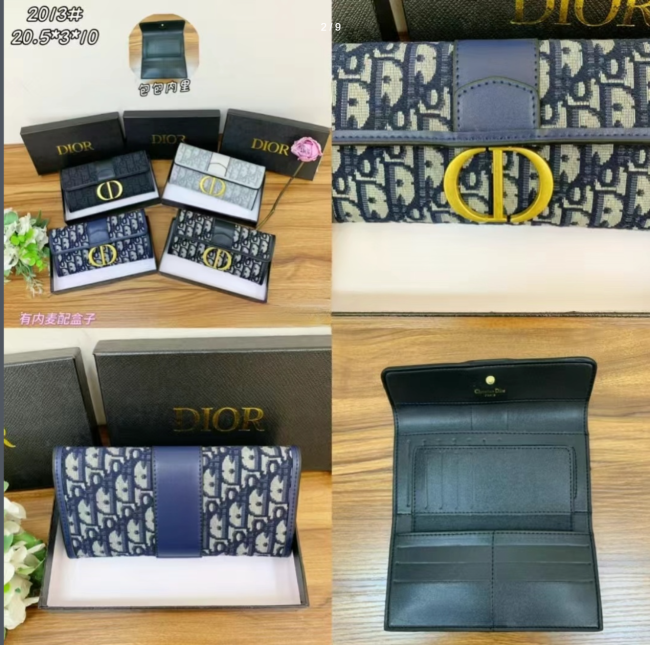 Fashion Wallet with Box  #DIO