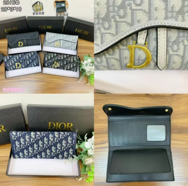 Fashion Wallet with Box  #DIO