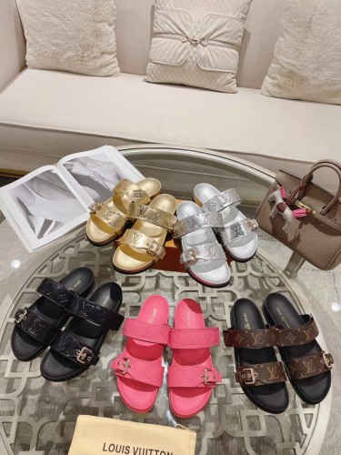 Quality Sandals with Box #LOV