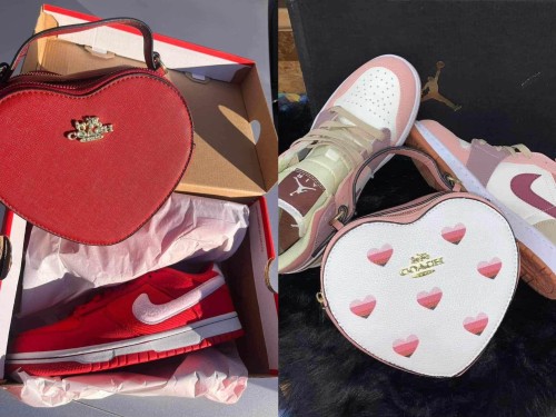 Fashion Shoes with Bag Set #NIK #COA