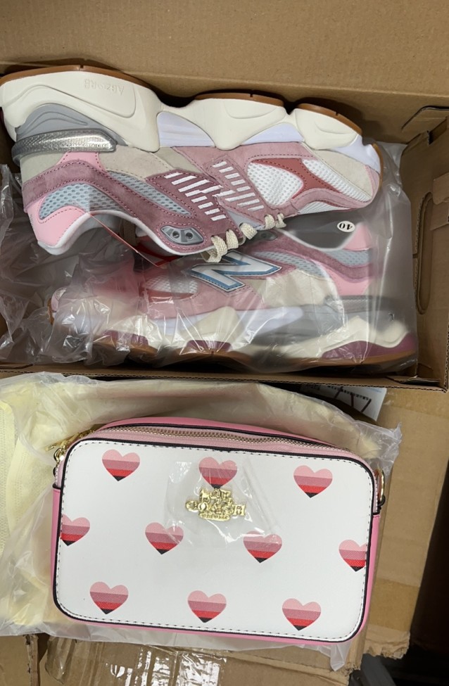 Fashion Shoes with Bag Set #NB