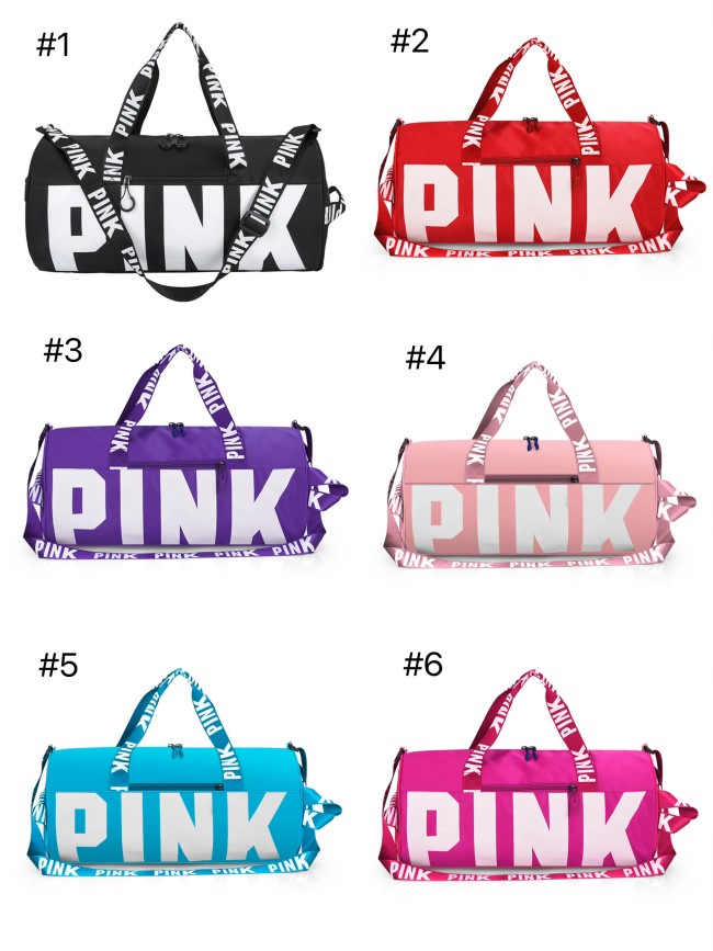 Fashion Pink Duffle Bag