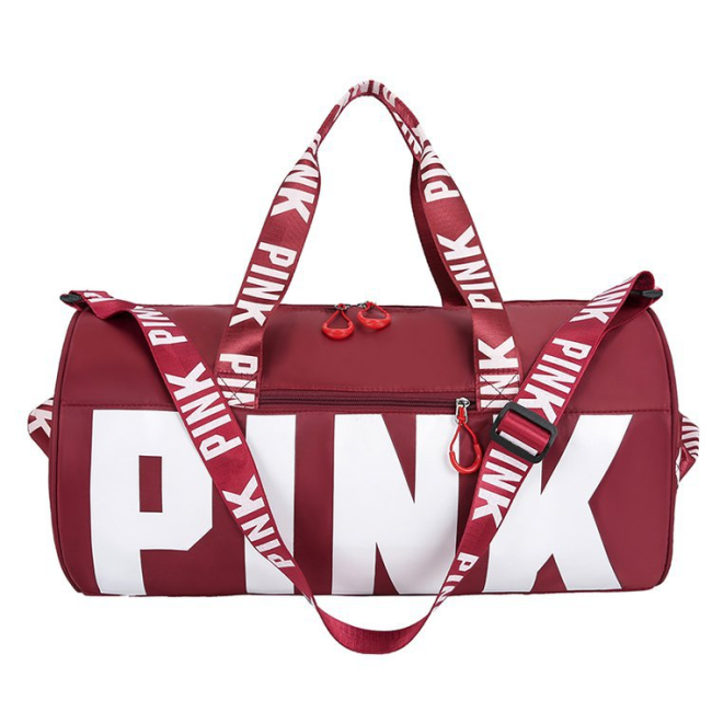 Fashion Pink Duffle Bag