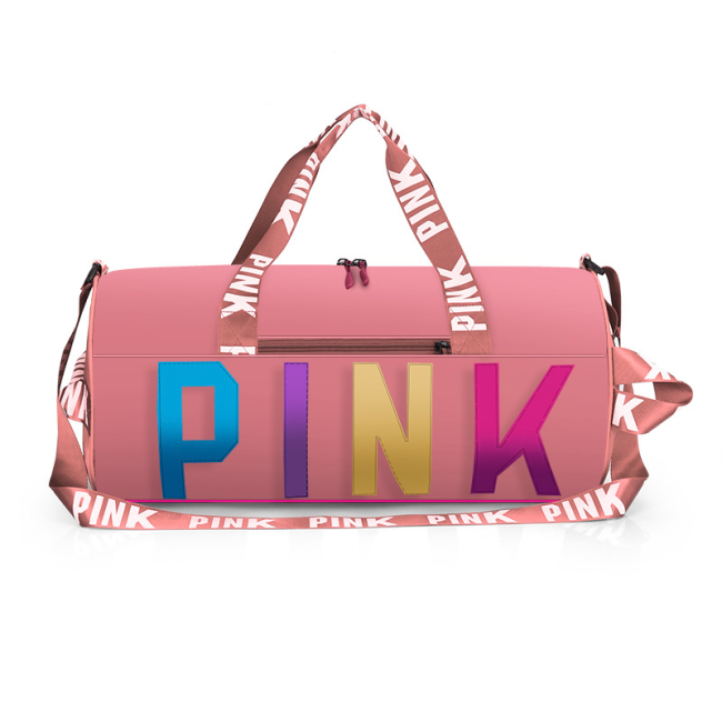 Fashion Pink Duffle Bag