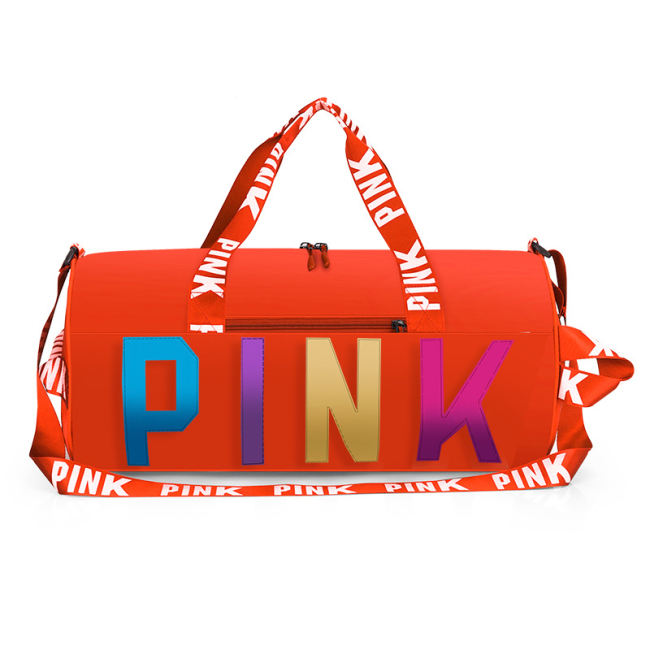 Fashion Pink Duffle Bag