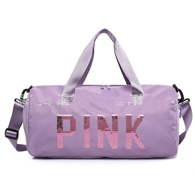 Fashion Pink Duffle Bag 
