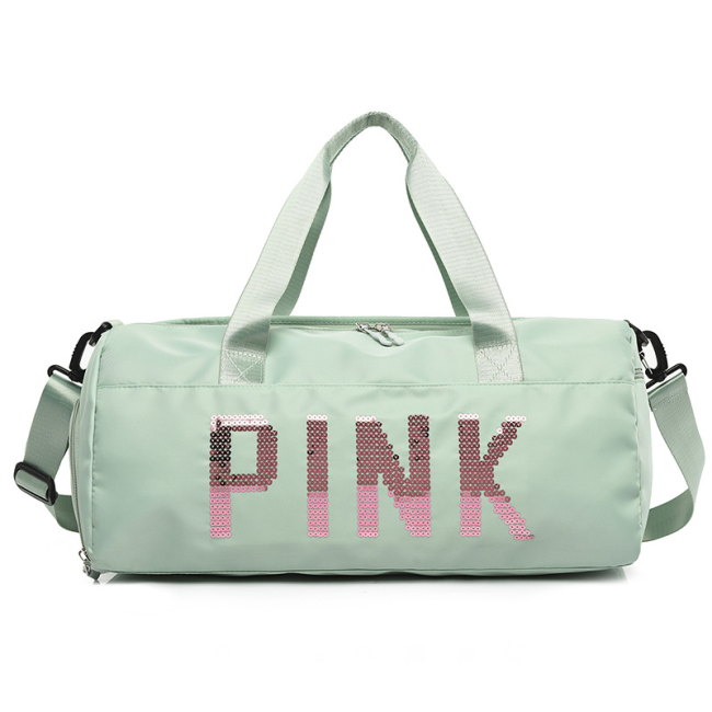 Fashion Pink Duffle Bag 