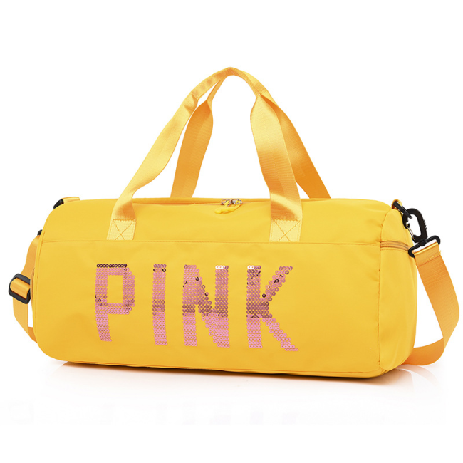 Fashion Pink Duffle Bag 