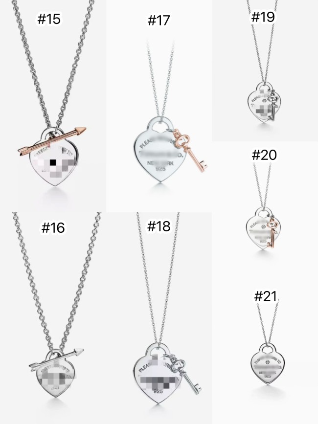  Fashion Necklace with Box #TIF