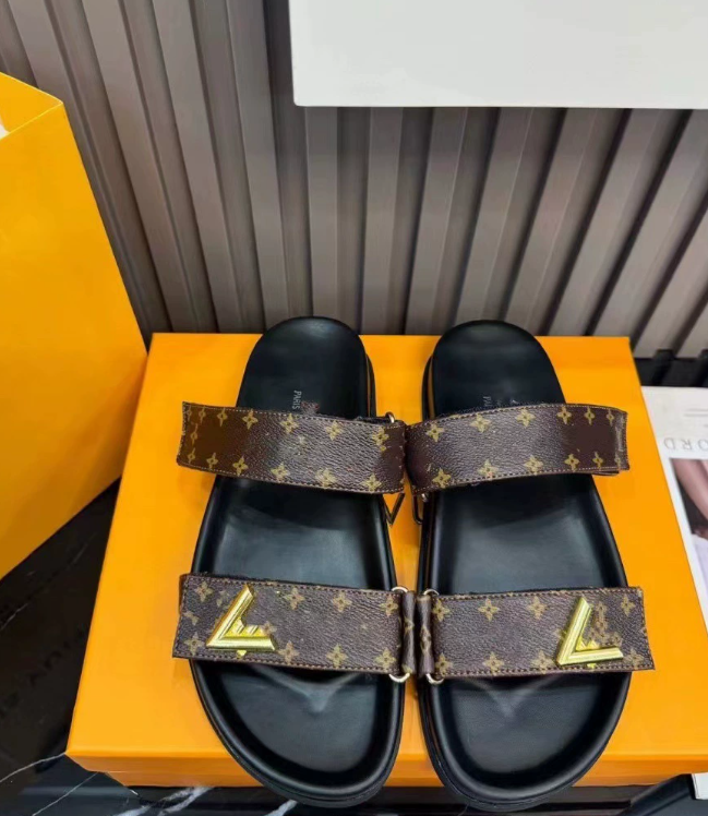 Quality Sandals with Box #LOV