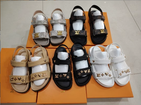 Quality Sandals with Box #LOV