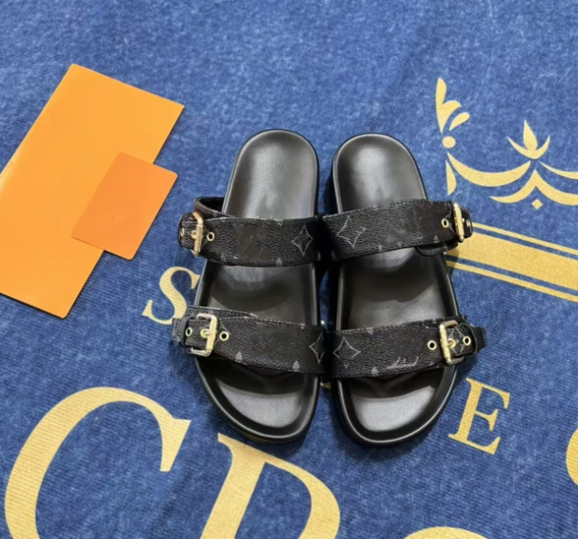 Quality Sandals with Box #LOV