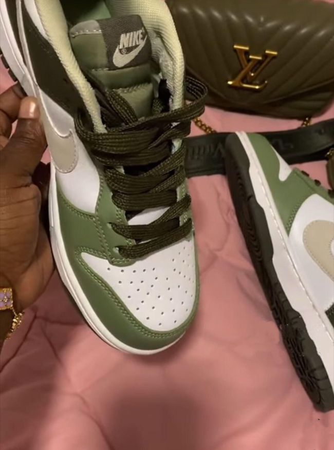 Fashion Shoes with Bag Set #NIK