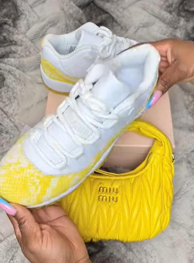 Fashion Shoes with Bag Set #NIK