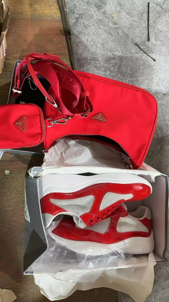 Fashion Shoes with Bag Set #PRD