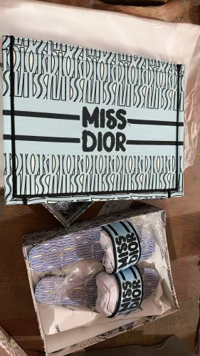 Fashion Slides with Tote Bag Set #DIO