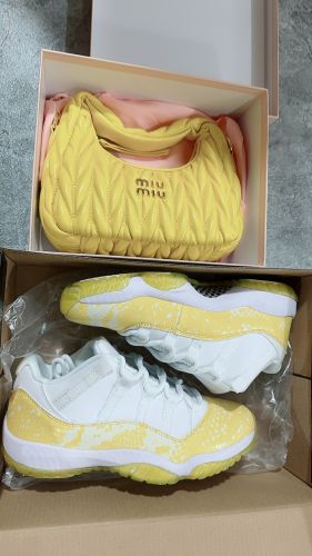 Fashion Shoes with Bag Set #NIK