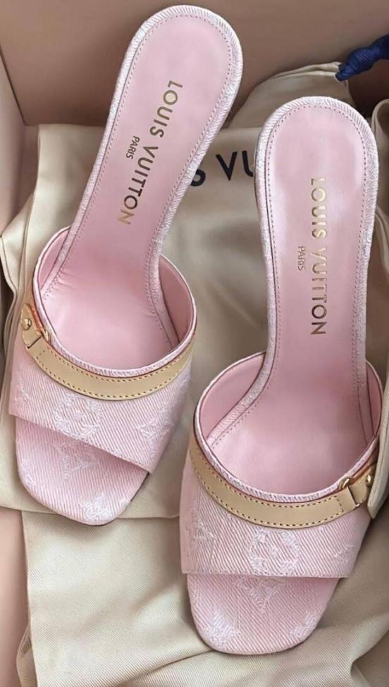 Fashion Women Heel Slides with Box #LOV