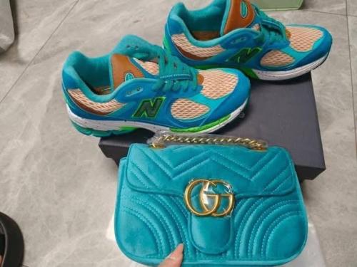 Fashion Sports Shoes with Bag Set #GUI #NIK