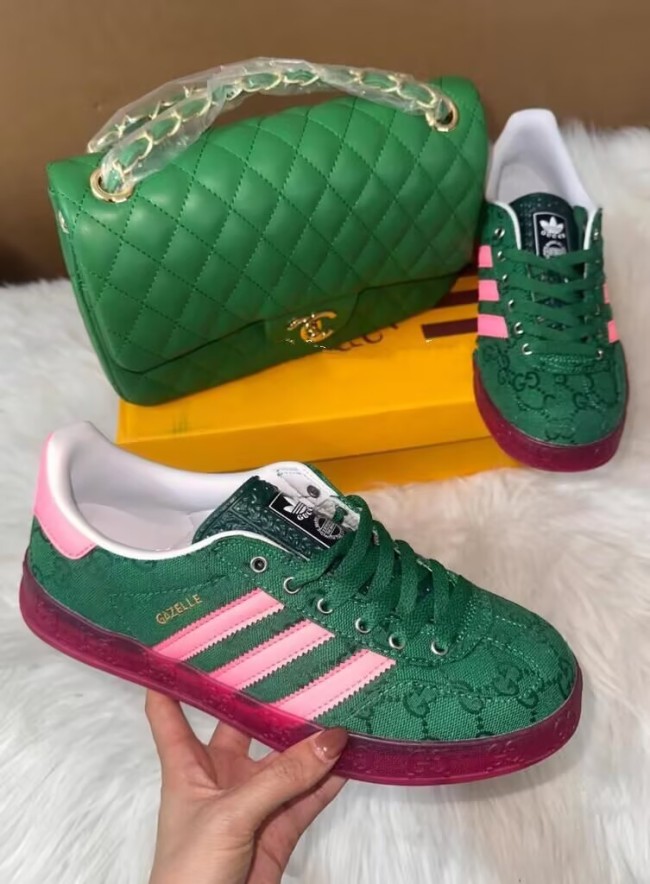 Fashion Shoes with Bag Set #GUI