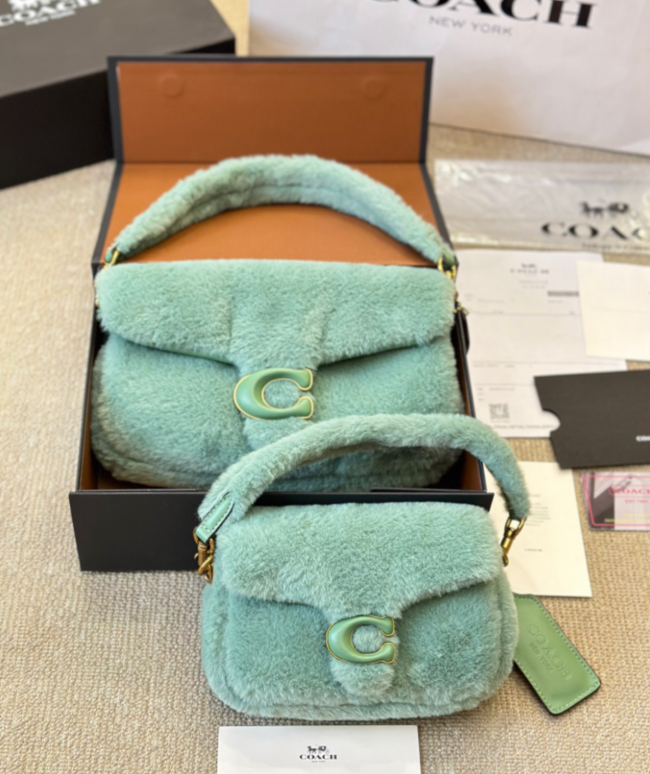 Tabby Furry Bag with Box #COA