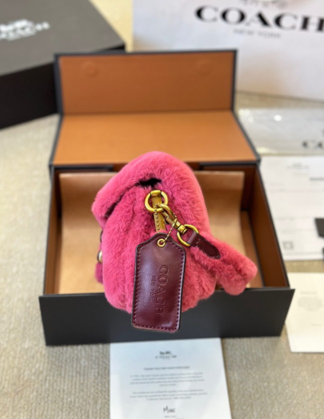 Tabby Furry Bag with Box #COA