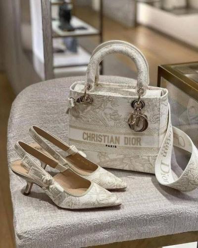 Fashion Heels with Bag Set #DIO