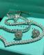 Fashion Earrings with necklace Set with Box #TIF