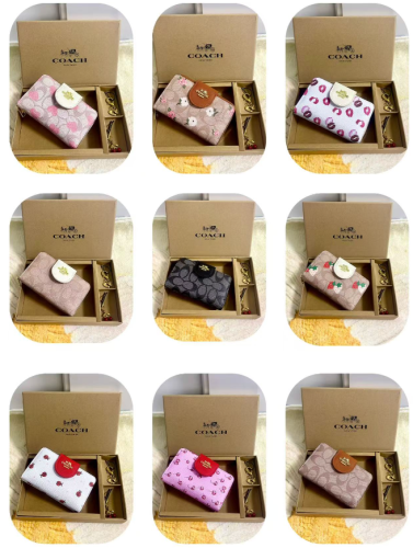 Fashion Wallet with Chains with Box #COA