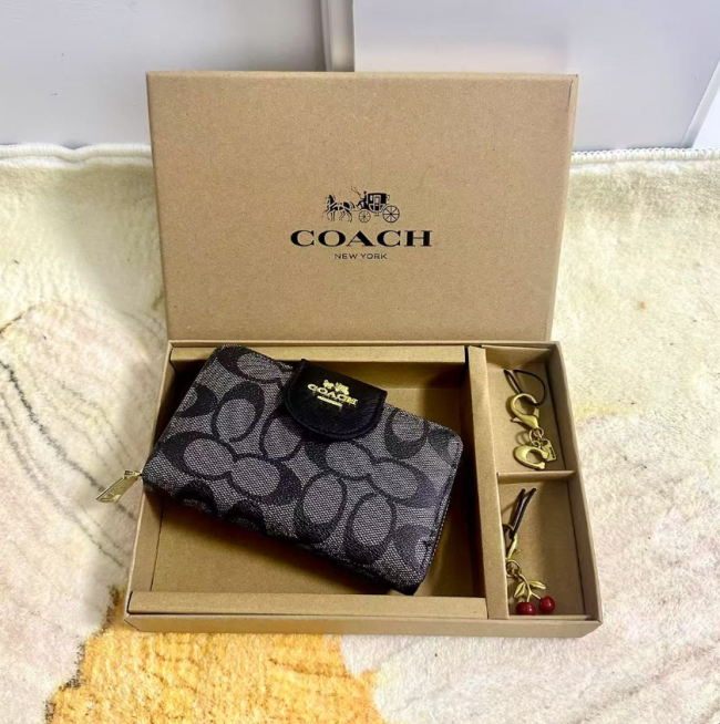 Fashion Wallet with Chains with Box #COA