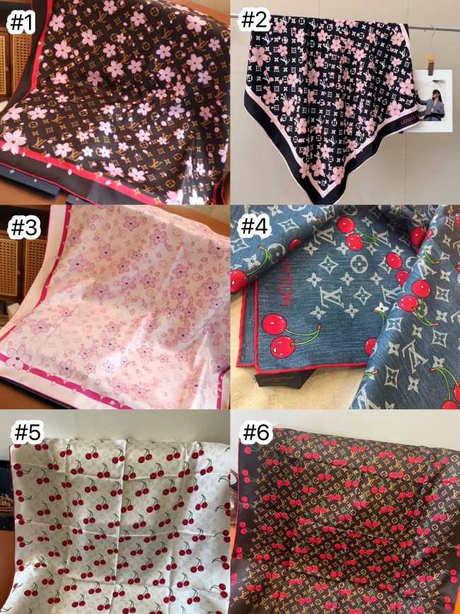 Fashion Silk scarf size:90*90cm #LOV
