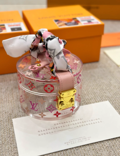 Fashion Transaperent Bag with Box #LOV