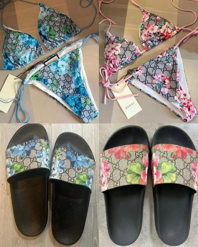 Fashion Swimsuits with Slides Set #COA