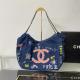 Fashion Jean Tote Bag No Box #CHN