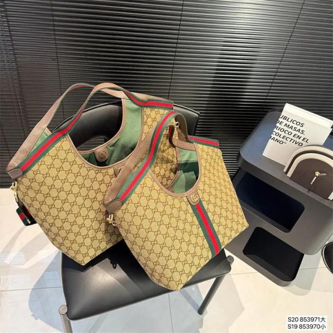  High quality fashion Tote bag size:29*25cm/35*30cm #GUI