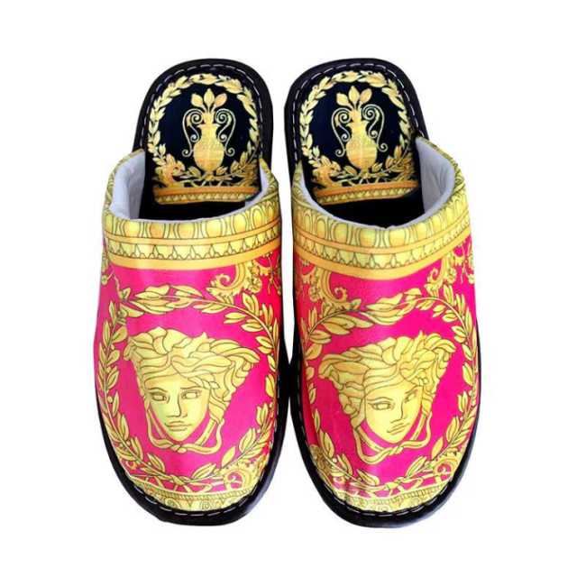 Fashion Baroque House Slippers No Box #VER
