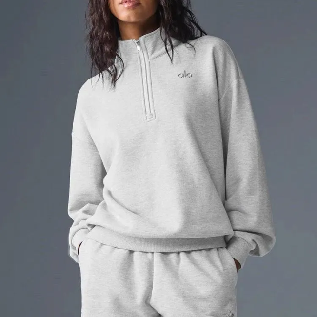 Unisex Alo Sweatshirt Jacket with Tags Cotton with Tags #ALO