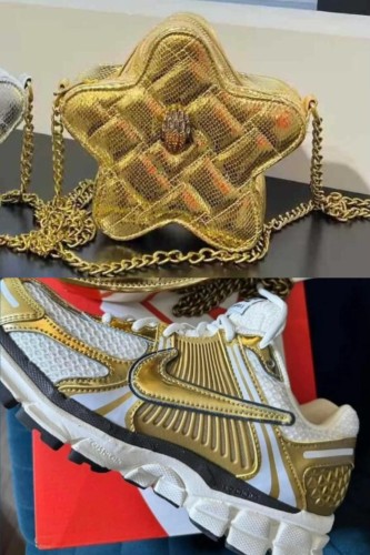 Fashion Shoes with Bag Set #NIK