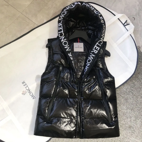 Moncler Hooded Vest Coat with Tags
