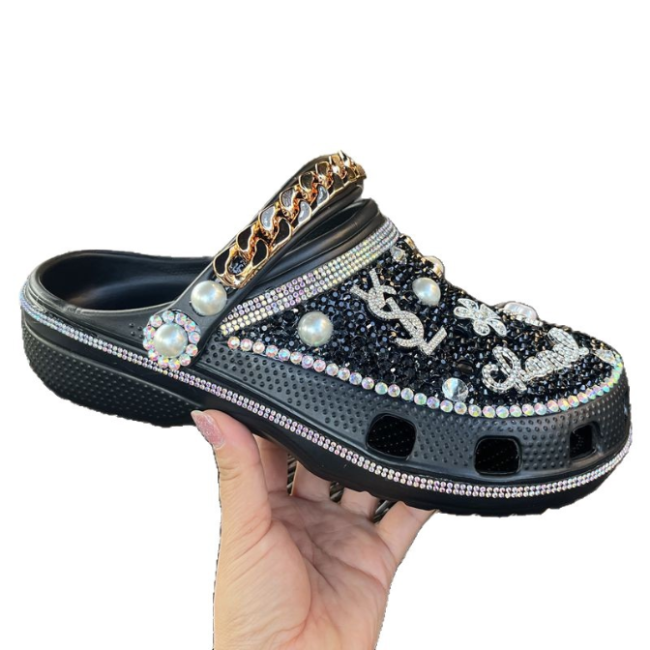 Fashion Handmade Crocs Shoes No Box #NOO