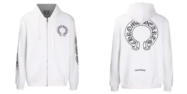 Fashion Chrome Heart  Jacket with Tags #NOO