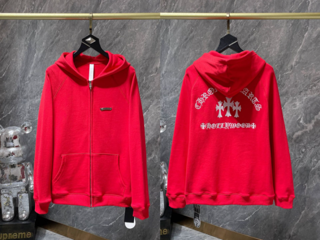 Fashion Chrome Heart  Jacket with Tags #NOO