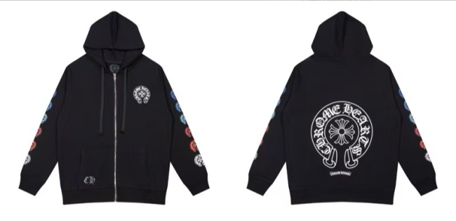 Fashion Chrome Heart  Jacket with Tags #NOO