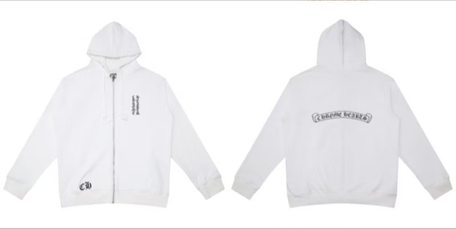 Fashion Chrome Heart  Jacket with Tags #NOO