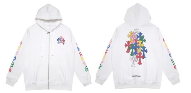 Fashion Chrome Heart  Jacket with Tags #NOO