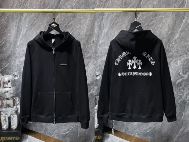 Fashion Chrome Heart  Jacket with Tags #NOO