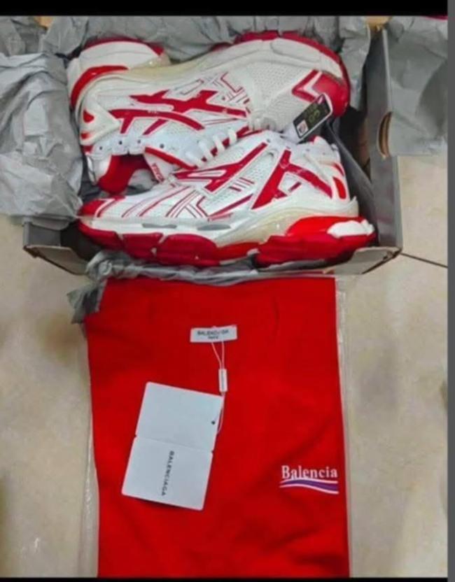 Fashion Shirt with Shoes Set #BAL